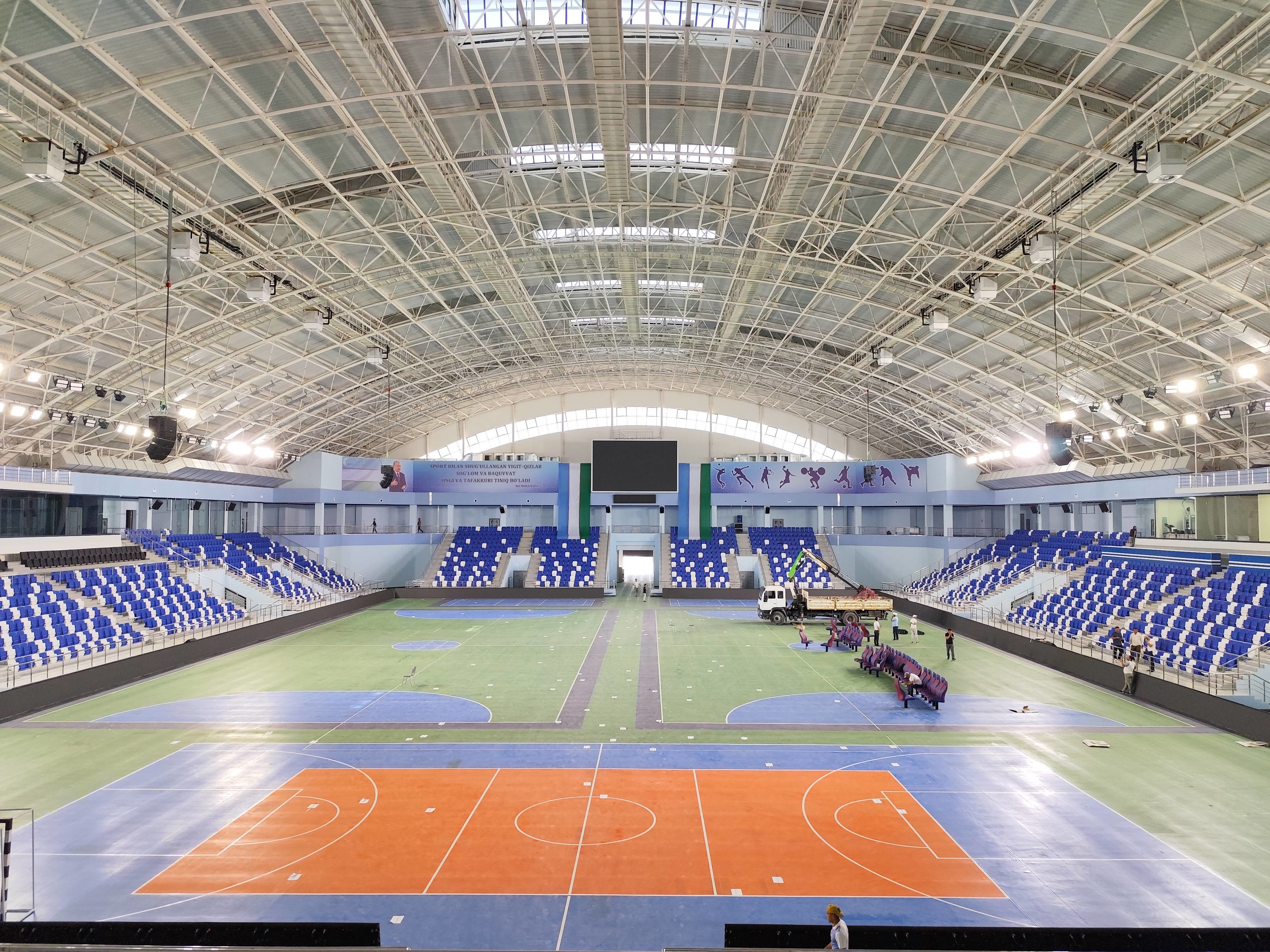 ultimo caso aziendale circa Caso - Il successo dell'illuminazione al torneo di calcio indoor FIFA di futsal a Bukhara, in Uzbekistan!