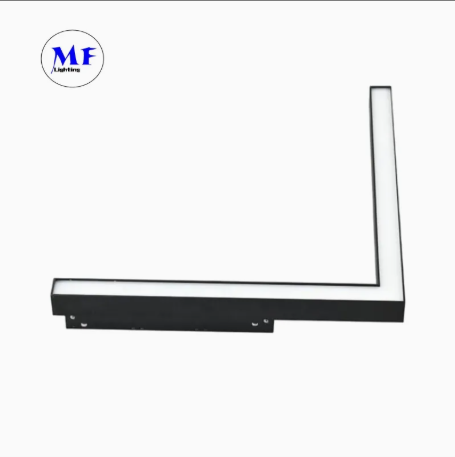 Luce lineare magnetica Dali Zigbee impermeabile IP20 LED SMD sottile a forma di L per soffitto, museo, bar, negozio commerciale, al dettaglio, negozio di abbigliamento 4