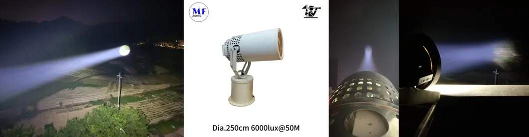 Luce di ricerca a LED 200W 300W IP66 Acciaio impermeabile Anticorrosione 1000m 3000m Nave di mare Nave di mare Nave di ricerca a distanza Luce di salvataggio 15