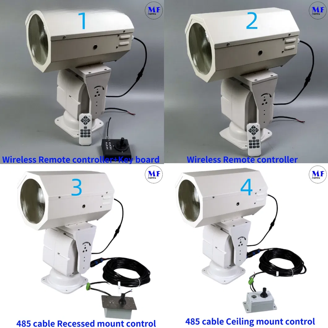 Luce di ricerca a LED 200W 300W IP66 Acciaio impermeabile Anticorrosione 1000m 3000m Nave di mare Nave di mare Nave di ricerca a distanza Luce di salvataggio 13