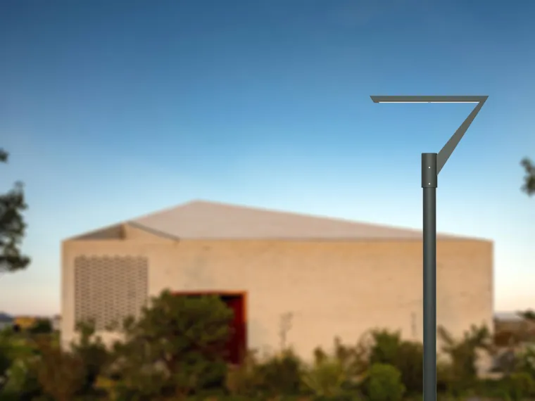 LED Solar Garden Street Light Alu. impermeabile Instalazione rapida PV Strade Piazze Marciapiedi Cortile 8