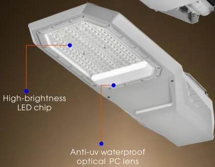 LED Solar Garden Street Wall Light Alluminio impermeabile 200W IP65 Ik08 Compatto Parco Sentiero Marciapiedi Autostrada 4
