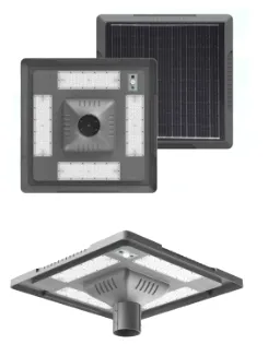 Luce solare da giardino a LED per strada, parete, impermeabile 40W IP65 Ik08, per parchi, sentieri, marciapiedi, scuole, cortili 1