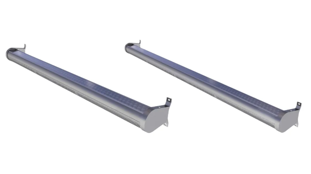 LED Street Garden Light Alu. Pollo impermeabile Fast Silver Installazione Superpass Courtyard Road Wall 0