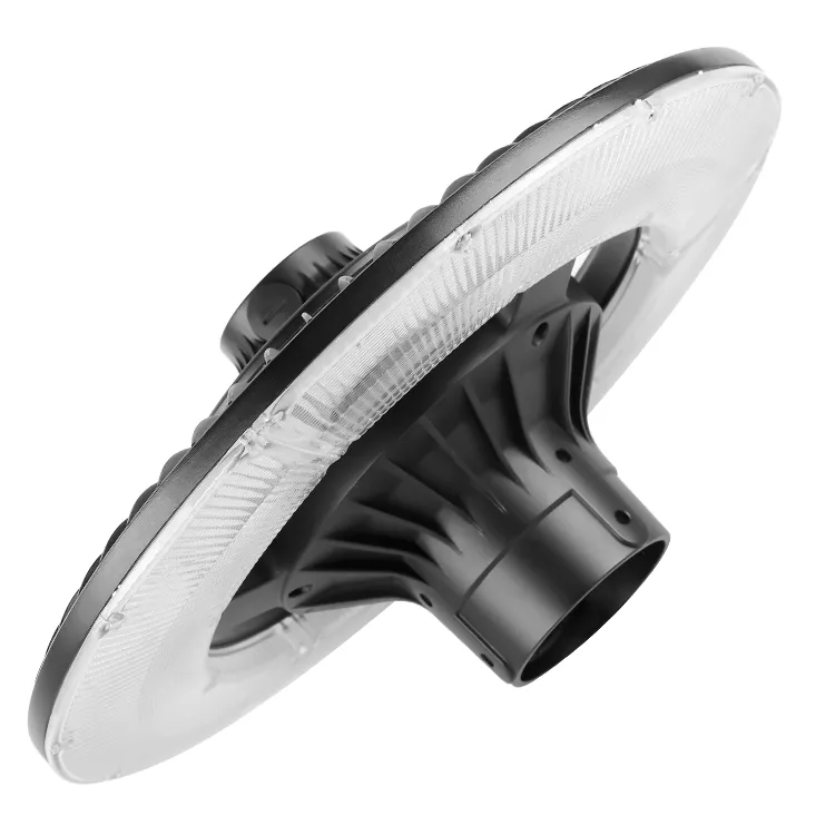 Luce da giardino a LED regolabile 150W IP65 incorporata impermeabile 130lm/W Rotonda Nera Cortile Parco Cortile Punto superiore 4