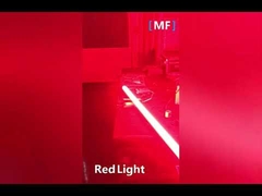 Lampada tubo tunnel LED IP66 da 1200 mm con copertura PC in alluminio