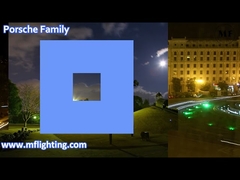 Die Cast Alu 150LM/W Dimmer LED Street Light IP66 impermeabile