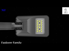 Il marciapiede IP66 del parco dell'iluminazione pubblica del LED impermeabilizza la prova resistente 25W 50W 75W 100W del tempo di Ik08
