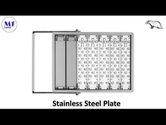 60W120W180W240W300W IP65 High Power LED Flood Light per l'ospedale della scuola giardino