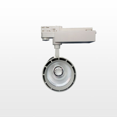 Adjustable White LED Track Lights 40W For Shop