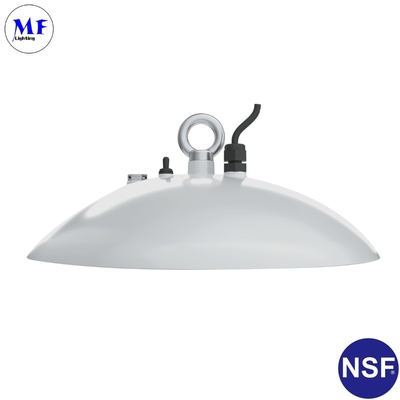 NSF IP66 UFO LED High Bay Light Ceiling 60W 100W 150W 200W For Food Processing Industry