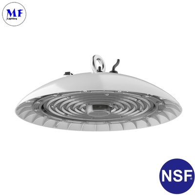 NSF IP66 UFO LED High Bay Light Ceiling 60W 100W 150W 200W For Food Processing Industry