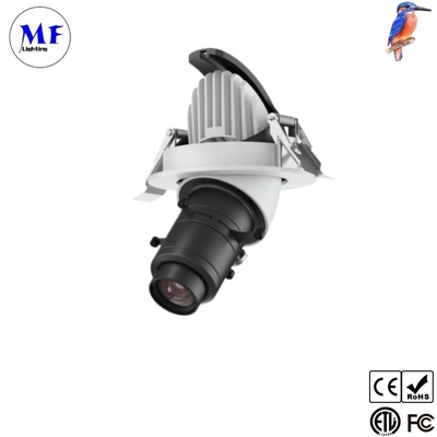 10W 28W LED Shapeable Track Spot Light With Magnetic Contour For Art Museum Gallery Exhibition