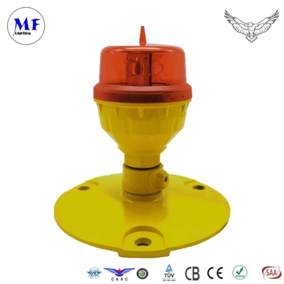 LED Red Beacon Obstruction Obstacle Light Low Intensity Aircraft Warning Aeronautical Aviation