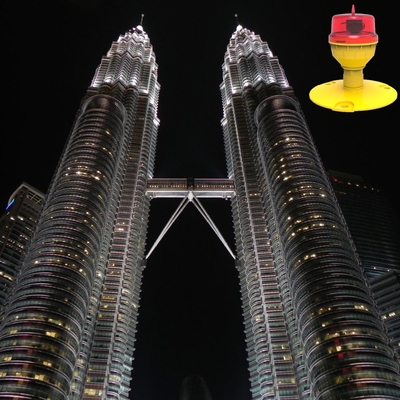LED Red Beacon Obstruction Obstacle Light Low Intensity Aircraft Warning Aeronautical Aviation