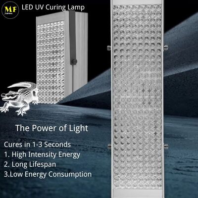 Factory Price PC Alu. Hangable 100W Ultra-Violet Ray Cancer Detection Cloth Gel Nail Curing Solidify Resin Paint Printing LED UV Light
