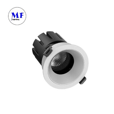 UGR<3 Anti-Glare COB LED Spot Downlight 24°/36° Beam Angle 100LM/W High Lumen Triac 0-10V DALI-2 Dimmable Recessed Ceiling Spotlight Down Light