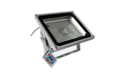 2550Lm Aluminium Housing Waterproof LED Flood Light 30W RGB 48Key Remote Controller