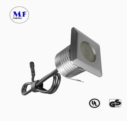 LED Step Light IP67 1W Argento 95lm/W Marciapiede Strada Giardino Passeggiata Passeggiata