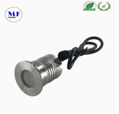 Luce a LED per gradini, vialetti 12V 3W 24V IP65, quadrata, interrata, per camminamenti, percorsi pedonali, yacht, giardino, vialetto