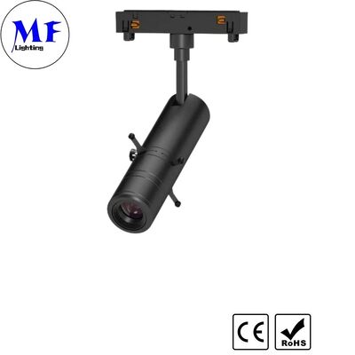 Prezzo di fabbrica 10W Zoom 15-36° Ultra-Alta efficienza luminosa LED Contour Track Light modellabile per gallerie d'arte e musei