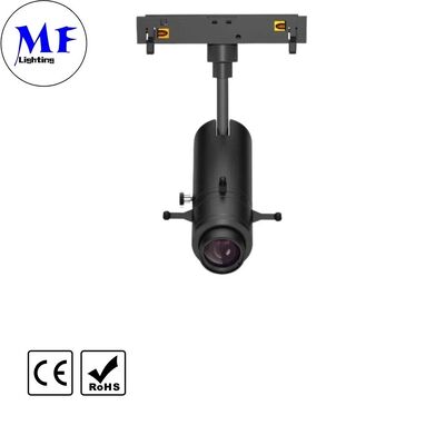 Prezzo di fabbrica 10W 300-350lm Zoom 15-36° LED sagomabile illuminazione a binario commerciale faretto contorno luce a binario