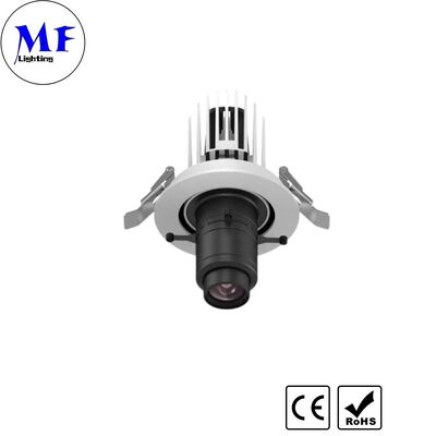 Prezzo di fabbrica 10W 2700K-4000K Fixed 55° LED Contour Track Light per gallerie d'arte e musei