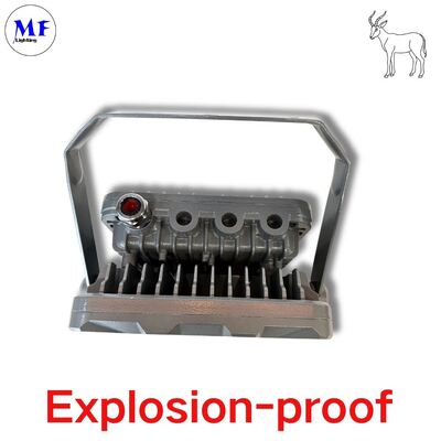 IP66 IK08 Atex Proof Explosion LED Flood Light 140LM/W IP66 IK08 50W 100W 150W 200W 300W Con lente di vetro temperato Per petrolio gas
