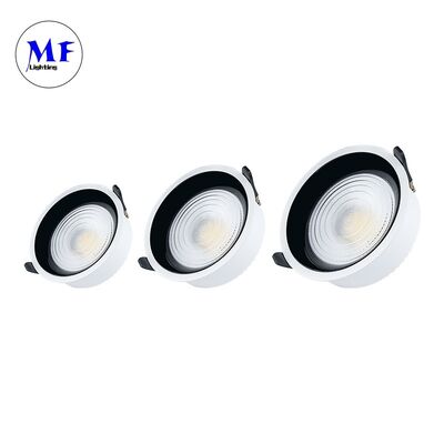 Prezzo di fabbrica Lumiera a LED in incasso 7-100W Tuya Zigbee Dali-2 Dimmabile 160lm/W CRI90 120° Largo raggio 5 anni Garanzia Lumiera a soffitto