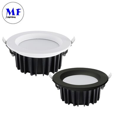 Plafoniera LED SMD, Antiriflesso 15W Ugr<19, Fascio Ampio 120°, Dimmerabile Triac/0-10V/Dali-2/Tuya Zigbee, 100lm/W CRI90, AC200-240V, IP40