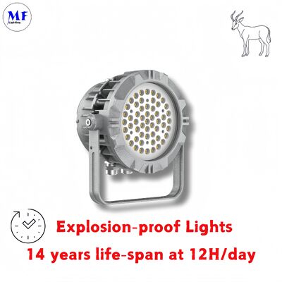 ALUMINIO ATEX IECES EX 50/75/100/150/200/240/300/400W HIGHBAY IP66 IK08 vetro temperato gas di petrolio miniere prova esplosione prova esplosione prova acqua LED luce alta