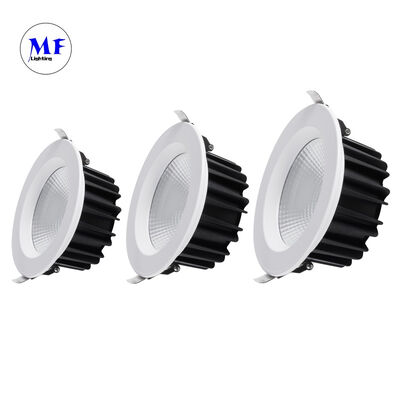 Prezzo di fabbrica faretti LED COB da incasso IP40 diffusore in PC opale fascio 60° Triac 0-10V Dali-2 Dali Dt8 Tuya Zigbee dimmerabile faretti LED 10W